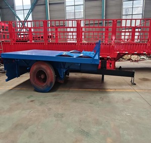 ZHONGSHENGTIANQI 20ft-53ft Flatbed Semi Truck <b>Trailers</b> with 2-5 Axles 70kg Payload Fast Shipping for Cargo Transportation - Product Image 5