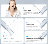 Nouvel Arrivage WC Intelligent Moderne Automatique avec Bidet Intégré en Céramique Allongé, Siège Chauffant, Fixation Murale, Siphon en P et Réservoir Encastré