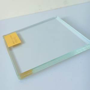 Verre trempé ultra clair de 10mm + PVB clair de 1.14mm + verre trempé ultra clair de 10mm Verre feuilleté à bord poli de 4 côtés - Product Image 3