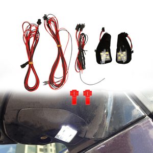 <b>Led</b> Mirror Puddle <b>Lights</b> For Toyota Alphard 20 Series 12V Water Resistant With <b>Wiring</b> Harness - Product Image 1