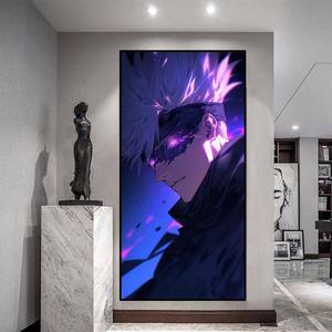 Boîte à lumière LED RVB Jujutsu Kaisen de 15,7'' x 23,6'' avec affichage dynamique multifonctionnel, cadre lumineux pour affiches d'anime - Product Image 5
