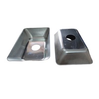 Lave-linge à formage intégré Lavabo de toilette moderne Shampooing Lave-vaisselle Évier de cuisine en acier inoxydable pour salle de bain