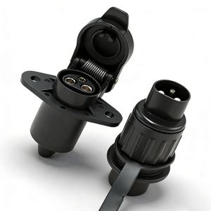 Conector de Remolque de 3 Pines, Enchufe y Tomacorriente, 3 Vías DIN 9680, Accesorios para Remolques, Piezas para Vehículos Agrícolas - Product Image 6