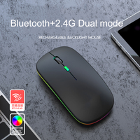 2025 vente en gros chaude MINI Slim A2 Mode double 2.4Ghz USB muet Rechargeable batterie d'affaires coloré A2 souris Style 3D