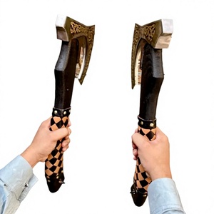 Hache de survie artisanale LEGACY BLADES de qualité industrielle en acier à haute teneur en carbone avec manche en bois de frêne, personnalisable, pour usage de survie, vente en gros OEM - Product Image 4