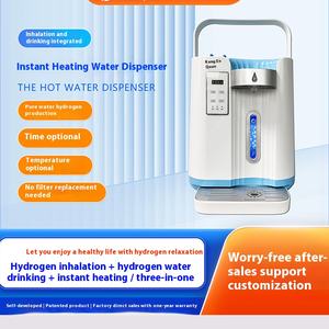 מחולל מים מימן חשמלי נירוסטה שולחני 99.992% טהור H2 5000PPB+ משאף נייד לשימוש ביתי, חיצוני, רכב וקרוואן - Product Image 6