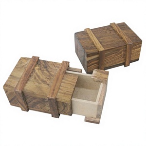 Cajas de embalaje y dibujos de madera, suministros náuticos, cajas de cajones ecológicas, caja de almacenamiento duradera de la mejor calidad con logotipo - Product Image 1