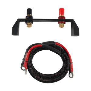 Car <b>Battery</b> Jump Start <b>Terminal</b> Relocation Kit With Remote Charging Cable 12V 24V - Product Image 5