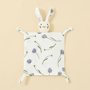 All'ingrosso asciugamani rilassanti in puro cotone che mordono il compagno di sonno per bambini regali di peluche - Product Image 3