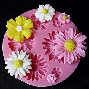 Fondant <b>Craft</b> Cake Candy Chocolate Sugarcraft Ice Pastry Baking <b>Tool</b> Mould 3D Flower Silicone Molds - Product Image 2