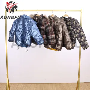 apparel stock boys kids down jacket bangladesh clothing down feather jacket kids bale brandnew wholesale apparel stock