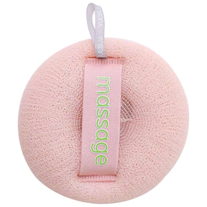 Bola de Baño 2 en 1 con Diseño Ovalado Moderno, Función de Burbujas Anti-Dispersión, Material de Poliéster Duradero para Baño - Product Image 1