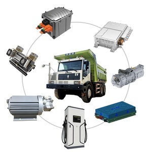 ชุดแปลงรถยนต์ไฟฟ้าสำหรับรถบรรทุก Brogen Hot Sales 360kw 618VDC แม่เหล็กซิงโครนัส IP67 ระบายความร้อนด้วยน้ำ - Product Image 2