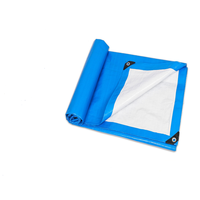 Tente de camping imperméable de haute qualité 100% vierge, isolée, tissée en tricot, enduite, compatible voiture, bâche en PE