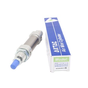 กระบอกลมขนาดเล็ก AirTAC รุ่น MIC25X40 50 60 75 80 S CA U CM พร้อมบัฟเฟอร์ปรับได้ ตัวกระบอกเหล็กมาตรฐาน - Product Image 2