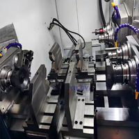 Máquina CNC de Eje Plano Rígido XY1515 para Procesamiento de Ejes - Máquina Combinada para Fresado de Extremos y Perforación de Orificios Centrales