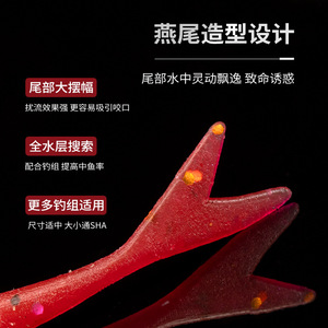 เหยื่อตก<span class=keywords><strong>ปลา</strong></span>แบบไบโอนิครูปทรงฉลาม ชุด 15 ชิ้น เหยื่อปลอมแบบนิ่ม หา<span class=keywords><strong>ง</strong></span>สแตนเลสแบบกรรไกร หา<span class=keywords><strong>ง</strong></span>แฉก สำหรับตก<span class=keywords><strong>ปลา</strong></span>แบส ตก<span class=keywords><strong>ปลา</strong></span>ชายฝั่<span class=keywords><strong>ง</strong></span> ตก<span class=keywords><strong>ปลา</strong></span>ธรรมชาติ พร้อมเบ็ดตกปลา - Product Image 4