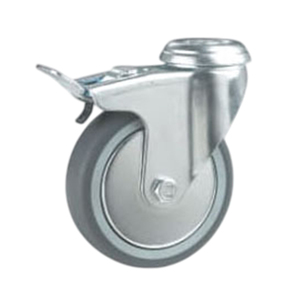 Roues à roulettes industrielles médicales en nylon, noyau en PP, roulements simples/à billes, capacité de charge 45kg-150kg, vente en gros fabricant, prix compétitif - Product Image 1