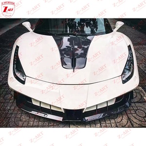Kit Spoiler 488 Z-ART stile MS per <span class=keywords><strong>Ferrari</strong></span> Kit Spoiler alare in fibra di carbonio per <span class=keywords><strong>Ferrari</strong></span> 488 2015 + Kit carrozzeria aerodinamico in fibra di carbonio - Product Image 2