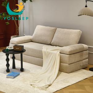 नींद लिविंग रूम सोफा बिस्तर कपड़े सोफे आधुनिक डिजाइन ने बनाया घर के होटल विला के लिए आलसी सोफे बिस्तर को आराम करने के लिए आलसी सोफे बिस्तर - Product Image 1
