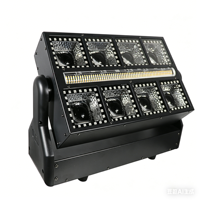 Nouvelle conception de projecteur à effets stroboscopiques à matrice LED RGBW 260W avec contrôle DMX512 et CRI 95 pour DJ, discothèque, fête, concert