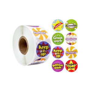 Étiquettes autocollantes créatives sur papier synthétique, parfaites pour l'organisation des produits, l'emballage et l'artisanat personnel - Product Image 1