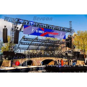 BESCAN P3.9 Stage Screen Rental Panels Price Pantalla Exterior Video Wall 3.91mm Pixel Pitch P2.6/P2.9 Outdoor Led Display