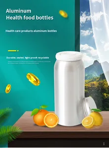 Cấp thực phẩm 50ml/100ml Matte nhôm chai tùy chỉnh vít nắp cho chất lỏng xà phòng chăm sóc cá nhân ISO9001 chứng nhận Đen/Bạc - Product Image 3