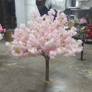 J02 Bán Buôn Đám Cưới Trong Nhà Tổ Chức Sự Kiện Trang Trí Màu Hồng Hoa Bảng Trung Tâm Hoa Nhỏ Hoa Giả Nhân Tạo Hoa Anh Đào Cây - Product Image 5