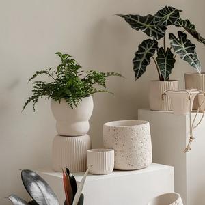 Décoration de balcon à domicile, pots à succulentes, bonsaïs, pots en terre cuite de haute qualité, pots à fleurs en céramique modernes - Product Image 6