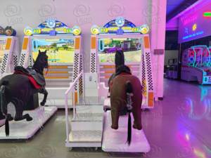 Trò chơi mô phỏng đua ngựa hoàng gia theo phong cách Châu Âu 65 inch bán chạy | trò chơi mô phỏng cưỡi ngựa thực sự để bán - Product Image 6