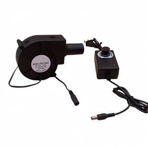 Ventilateur <span class=keywords><strong>Soufflant</strong></span> Centrifuge à Haute Vitesse OEM 97mm CC 12V 24V 36V avec Prise CA et Contrôleur à 3 Vitesses 9733, <span class=keywords><strong>Petit</strong></span> Ventilateur <span class=keywords><strong>Soufflant</strong></span> pour Chauffage et Barbecue - Product Image 2