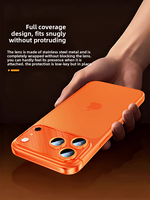 Protection d'objectif en verre trempé Cicada Wing Lens pour iPhone 17 Pro Max Pro, film protecteur tout-en-un AR ultra-fin 0,4 mm