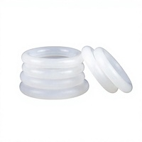 Joint torique en silicone ID 4, diamètre du fil 215 mm, 265 mm, élastique, résistant aux hautes températures, qualité alimentaire, blanc, Foshan