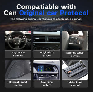 Autoradio multimédia avec écran tactile de 8,8 pouces, 8 cœurs, CarPlay sans fil, pour <span class=keywords><strong>AUDI</strong></span> 08-16 <span class=keywords><strong>A4</strong></span> <span class=keywords><strong>B8</strong></span> S4, unité principale, radio, <span class=keywords><strong>Bluetooth</strong></span> - Product Image 5