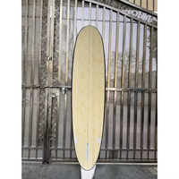 Longboards en bois personnalisés planche de surf époxy super légère en fibre de verre EPS Sports nautiques laisse de surf avec logo disponible en option