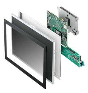 Moniteur tactile industriel à cadre ouvert Adlinktech OM 19 pouces, IP65, 10 points tactiles PCAP, écran LCD LED pour automatisation industrielle embarquée - Product Image 3