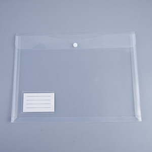 FC Size Clear <strong>String</strong> <strong>Tie</strong> Closure PP <strong>Envelope</strong> Thick Plastic File Document Wallet School Office Stationery Holder - Product Image 4