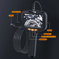 Endoscope avec écran 4,3 pouces, caméra d'inspection étanche HD 2MP pour l'entretien automobile et mécanique