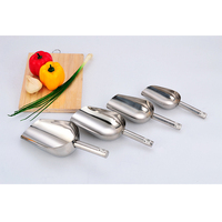 Pelle en acier inoxydable, 5/8 pouces, pour bar, grains de bonbons, glace sèche, pelle pour bar de cuisine, fête de mariage