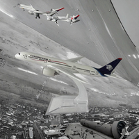 16cm 1:400 Scale Aircraft Aeromexico Airways Boeing B787 Aviation Gift Factory Wholesale Support Customization