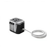 Adaptador USB Tipo C de Carga Rápida de 35 W con Enchufe de Viaje Plegable para Cámara y Auriculares, Amplia Compatibilidad con Dispositivos