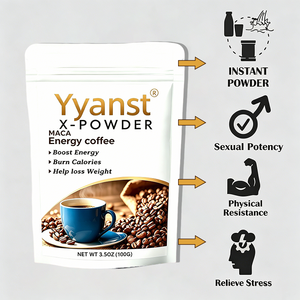 X-Powder Maca Energy Café en Polvo 100g Vitalidad Diaria y Apoyo Calórico Bebida Instantánea - Product Image 4