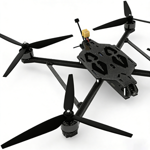 Dron FPV de 7 pulgadas que puede transmitir imágenes de gran altitud a través de cámaras con control remoto RTF de marcos de 5/7/10/13/15 pulgadas - Product Image 3