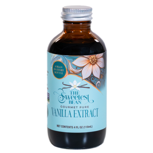 Extrait de vanille pur The Sweetest Bean Gourmet, 1 gallon, qualité alimentaire, origine unique Ouganda, pour crème glacée et pâtisserie - Product Image 1