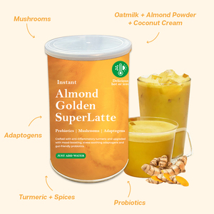 Nhãn hiệu riêng nghệ hạnh nhân nấm Latte nghệ vàng siêu Latte nấm hạnh nhân ngay lập tức Latte - Product Image 4