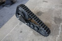 Ensemble de chenilles en caoutchouc pour moto tout-terrain, système de conversion de chenilles en caoutchouc, kits/système de chenilles en caoutchouc