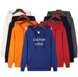 Livraison directe de haute qualité avec prix promotionnel sweats à capuche en coton pour hommes logo personnalisé pull chandails à capuche 100% coton - Product Image 1