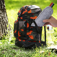 Ensemble de couverts de voyage portable en acier inoxydable de qualité alimentaire avec logo personnalisé, couteau, fourchette, cuillère, baguettes