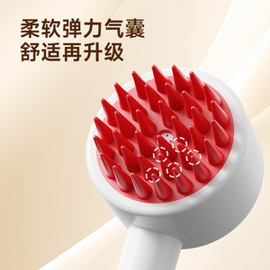 Dog & Cat Bathing <b>Brush</b> Pet Grooming Tools Massage <b>Scrubbing</b> Comb with ABS Material-All-in-One Bathing & Grooming Solutions - Product Image 4